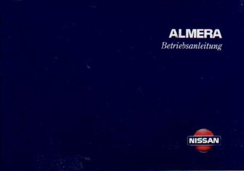 Nissan almera owners manual - almera,