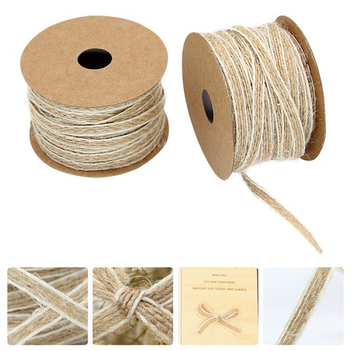 Pcs burlap ribbon roll - burlap,