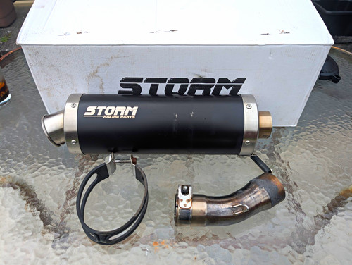 Storm mivv black exhaust - storm,