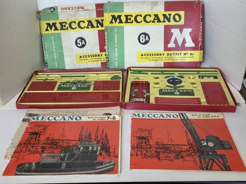 Vintage meccano sets - vintage,