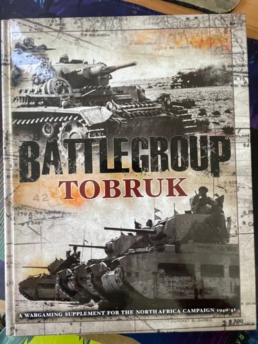 Battlegroup tobruk hardback - battlegroup,