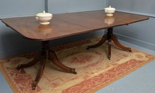 George III Mahogany Twin