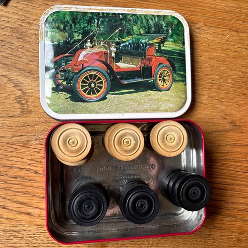 Vintage draughts set a - draughts, in