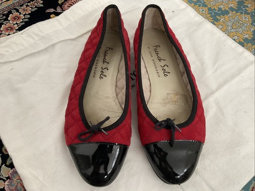 Womens french sole red suede - womens,