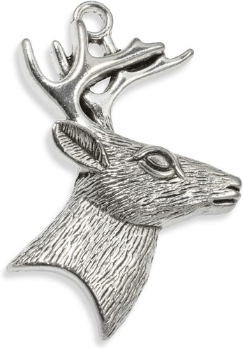 Deer head charms - deer,