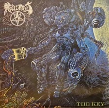 Nocturnus The Key LP w Insert UK 1990 Earache EX