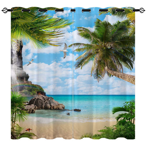 Palm tree tropical - tropical, beach
