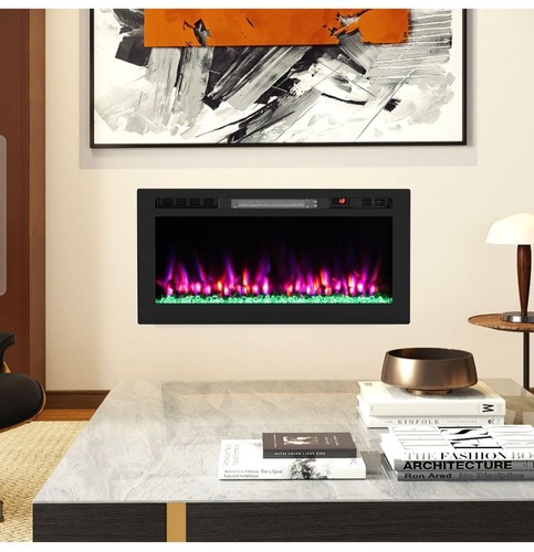 Wifi electric fire insert - fire,