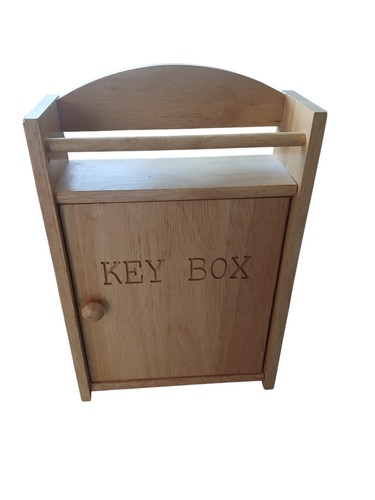 Wooden wall mounted - key, box