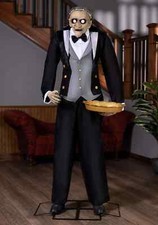 5.6FT Animatronic Evil Greeter Butler Decoration