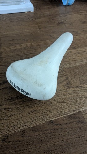 White selle royal bike - white,