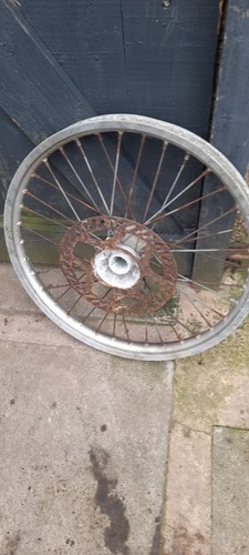 Kmx 125 alloy inch front - 125, 21