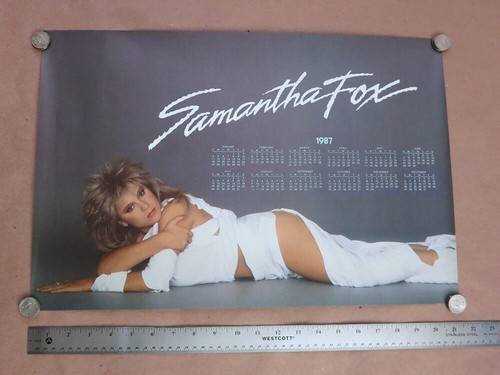 Samantha fox 1987 calendar - 1987,