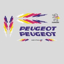 Peugeot Bicycle Frame Stickers - Decals - n.10