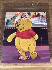 2001 Disney World Signature Series 1 WINNIE THE POOH ULTRA RARE HOLO CARD RARE!!