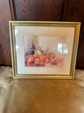 Strawberries for Tea painting