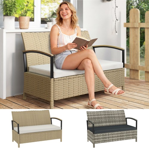 125l garden storage bench 2 - garden,