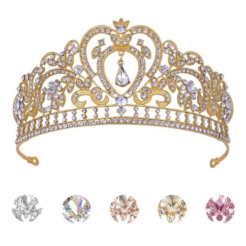 Crystal tiara pageants wedding - tiara,