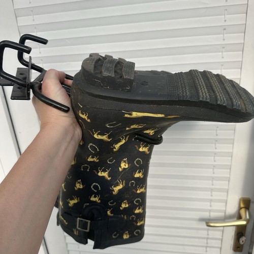 Wall mounted wellington boot - wall,