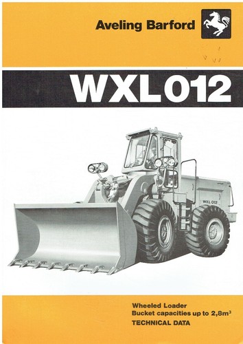Aveling barford wxl012 - aveling,