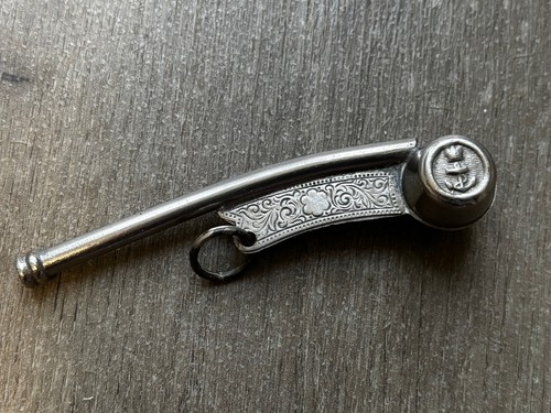 Vintage boatswain whistle - boatswain's,