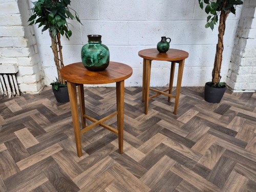 Pair vintage 1960 teak - vintage, 1960's