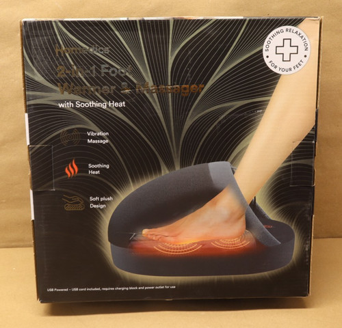 Homedics soothing foot warmer - soothing,