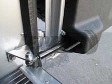 Rear Door Gas Strut Stay Kit Stainless Fits Land Rover Defender - 2002 Onwards