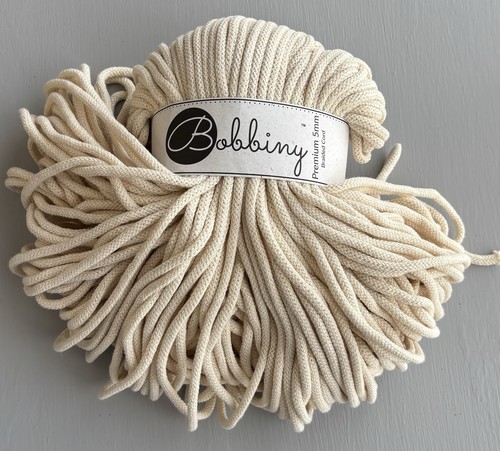 Bobbiny 5mm braided macramé - braided,