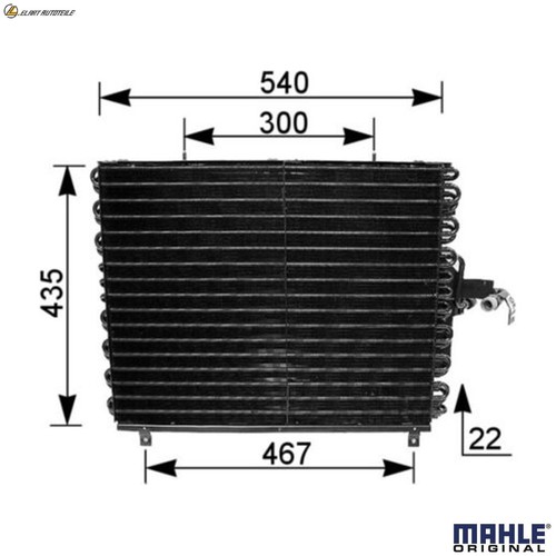 Condenser air conditioning - air,