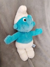 Vintage Peyo Smurf 1984 soft toy plush. 13"