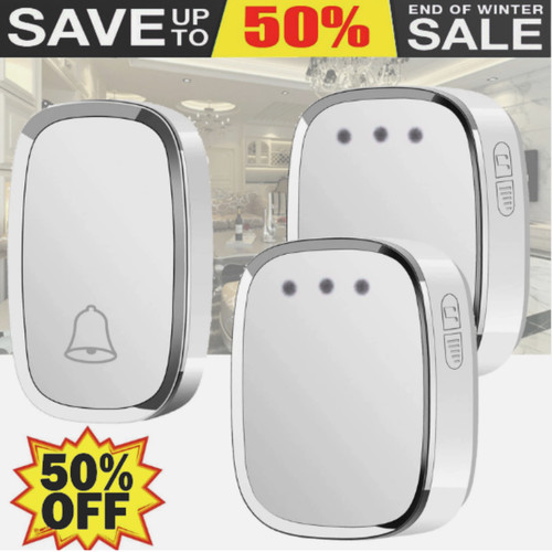 Loud wireless doorbell - plug, in