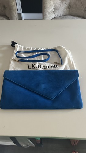 Bennett leonie blue suede - l.k.bennett,
