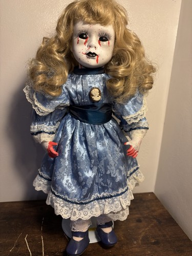Porcelain horror doll - porcelain,