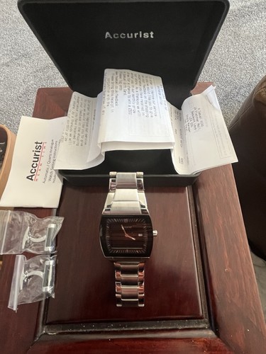Accurist mens watch black - watch, dial