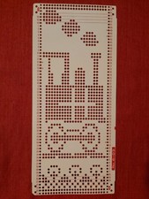 A Punchcard From The Knitmaster Knitting Machine Sets