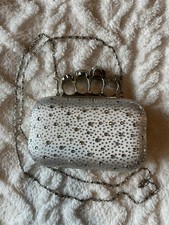 LYDC White satin and diamante