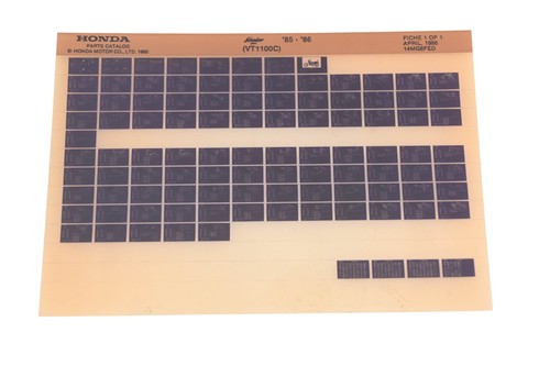 1985 shadow vt1100c - vt1100c, parts