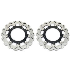 For YAMAHA FZ6 / Fazer 2004-2008 FZ6 Fazer S2 2007-2010 Pair Front Brake Discs