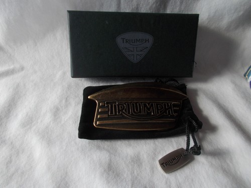 GENUINE~TRIUMPH~BONNEVILLE~TAN
