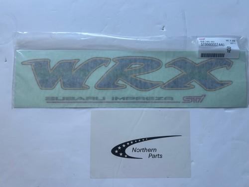 Genuine subaru wrx sti rear - sti,