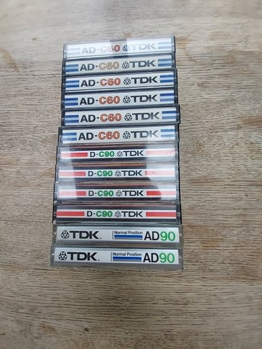 Tdk blank audio cassette - tdk, x