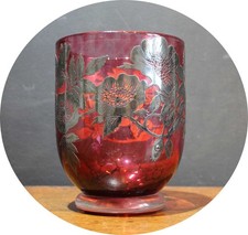 Laugharne Cranberry Glass Vase