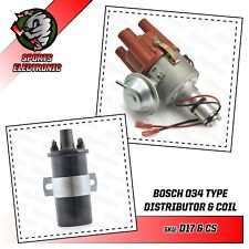 034 VW Beetle T1 T2 Camper Karmman Ghia Electronic Distributor and matching coil