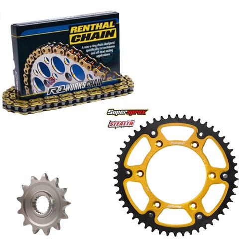 Yamaha yz250f gold renthal - yz250f,