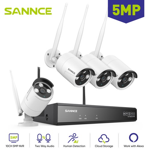 Sannce 5mp wireless cctv - sannce,