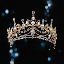 7cm Tall Crystal Tiara Crown