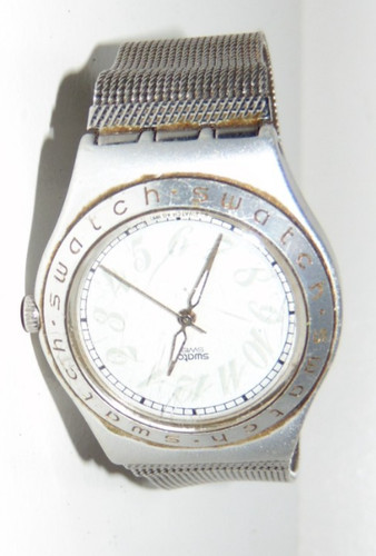Swatch irony aluminium wrist - aluminium,