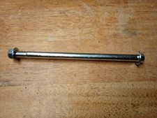 Honda C50 C70 C90 Cub Rear Axle Bolt And Locknut Spindle 12mm x 220mm