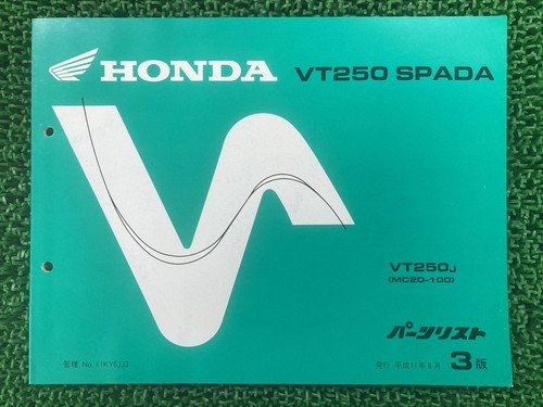 Vt250 spada parts list 3rd - spada,